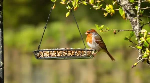 Fin de saison pour les boules de graisse et graines pour nos oiseaux des jardins : ce qu’il faut faire