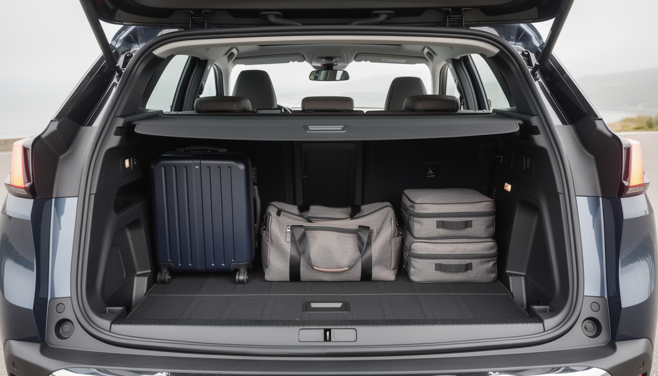 Tout savoir sur le coffre du peugeot 3008 : dimensions, capacité et astuces de rangement découvrez tout sur le coffre du peugeot 3008 : dimensions exactes, capacité de rangement et astuces pratiques pour optimiser l'espace.